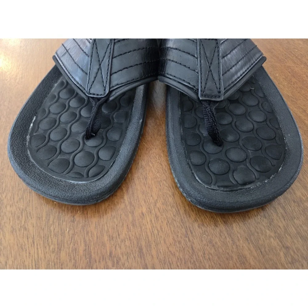 Men's Gotcha Monona Sandals Black Sz 11 Flip Flops‎ Summer Lake Beach